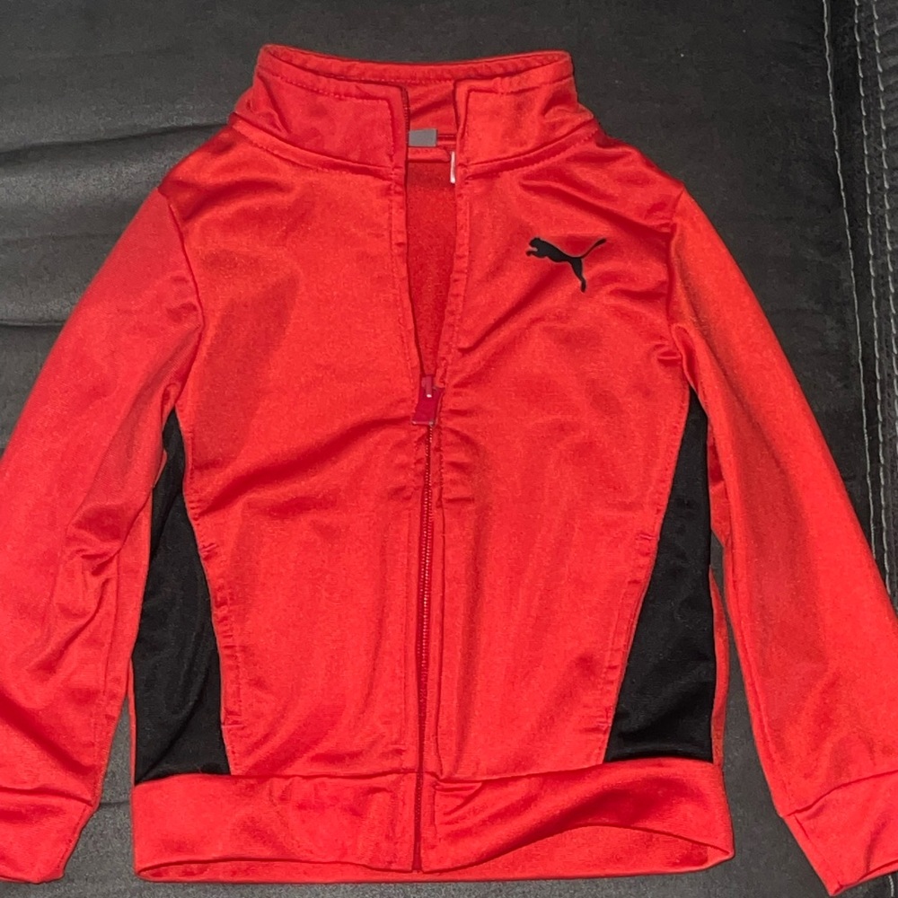 Puma toddler jacket red 24 Months